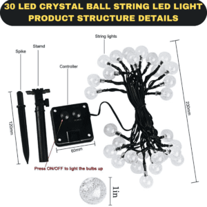 solar led light. string light, fairy lamp, Diwali light garden light, outdoor lamp, waterproof light, multi color light, decoration light, home light