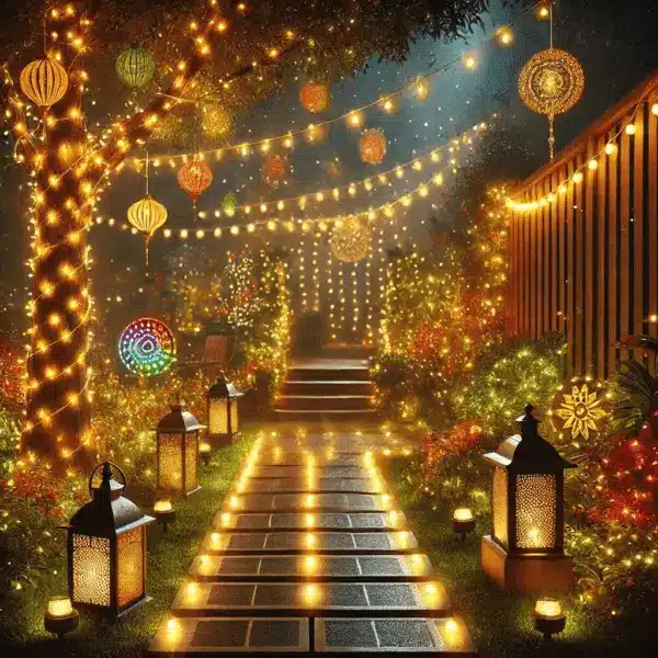 decoration ideas, decorative light, led lights, solar led lights, sahapect
